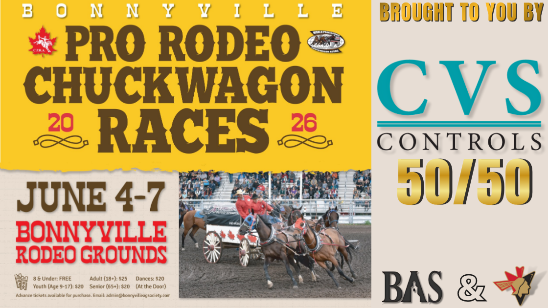 Bonnyville AG Society Rodeo 50/50 (June 4th, 2026)