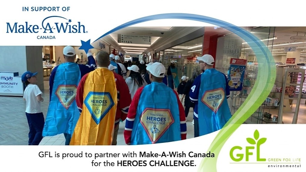 GFL's "Heroes Challenge" for Make-A-Wish 50/50 Raffle