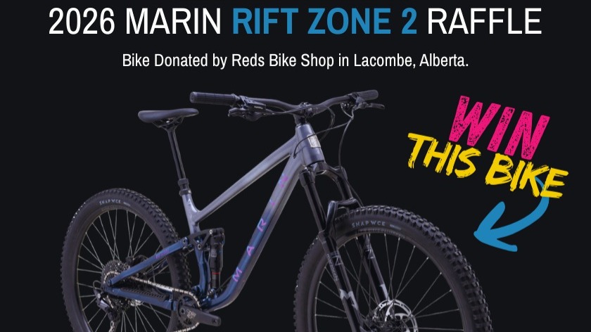 2026 RDMBA MARIN RIFT ZONE 2 BIKE RAFFLE
